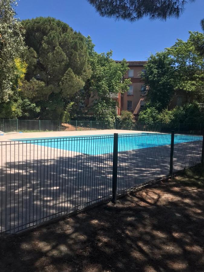 T2 Climatise Jardin & Court De Tennis/Piscine /Parking/Fibre Toulouse Exterior foto